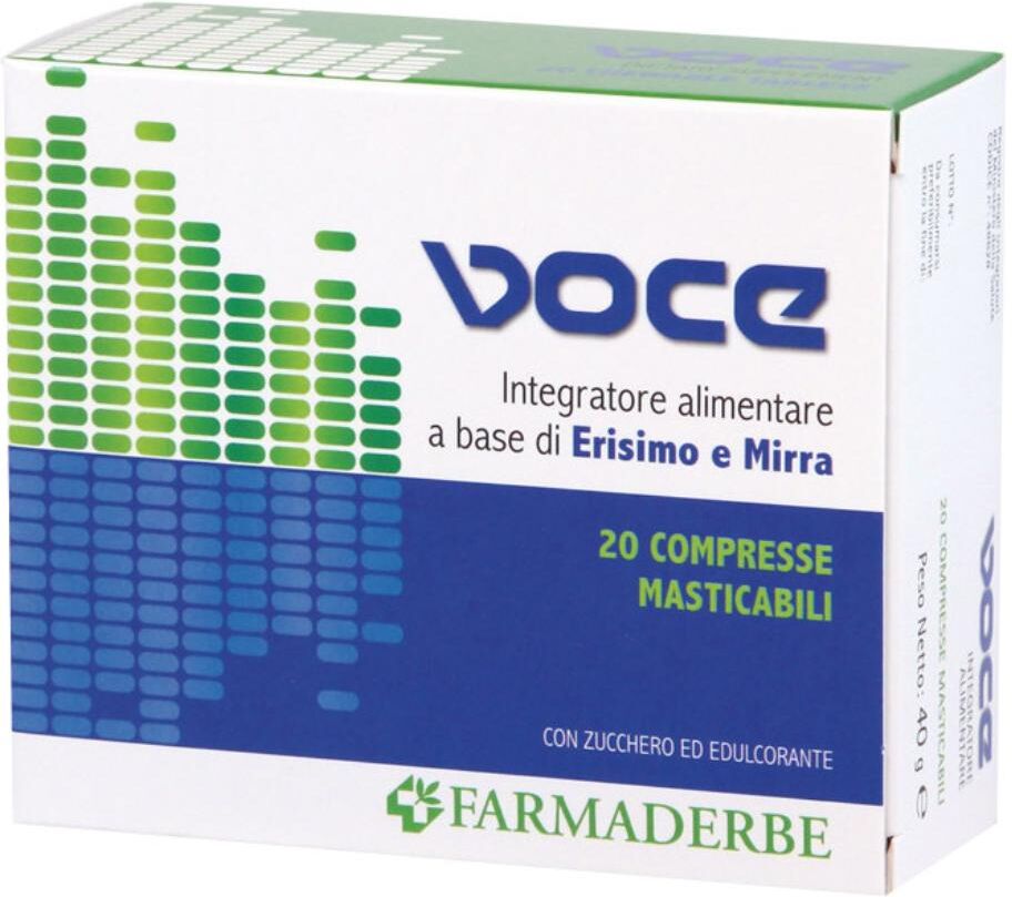 FARMADERBE Srl NUTRA Voce 20 Cpr