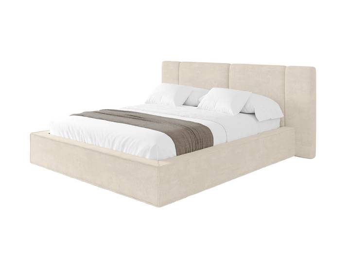 Polsterbett RIVO 180x200 cm Beige - Monolith 04