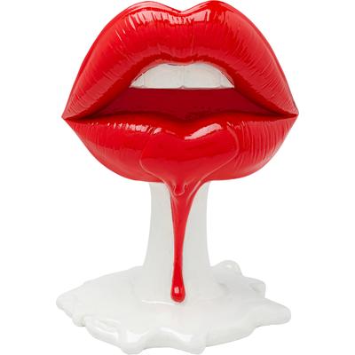Dekoobjekt KARE DESIGN "Hot Lips", rot, B:20,5cm H:25,5cm T:14cm, Polyresin, Dekofiguren, verschiedene Farben & Größen