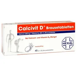 CALCIVIT D Brausetabletten 40 St