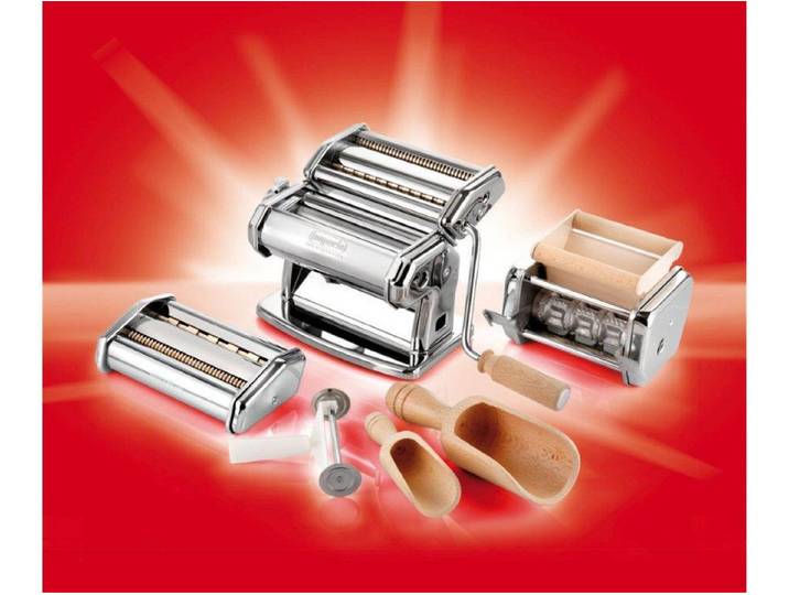 GSD HAUSHALTSGERÄTE Nudelmaschine Pasta-Set, La Fabbrica della Pasta 20632