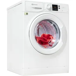 BAUKNECHT Waschmaschine "WWA 843 B", Energieeffizienz: B (A-G), weiß, B:59,5cm H:85cm T:60,5cm, Waschmaschinen, Frontlader