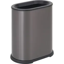 Abfalleimer 9 l, grau