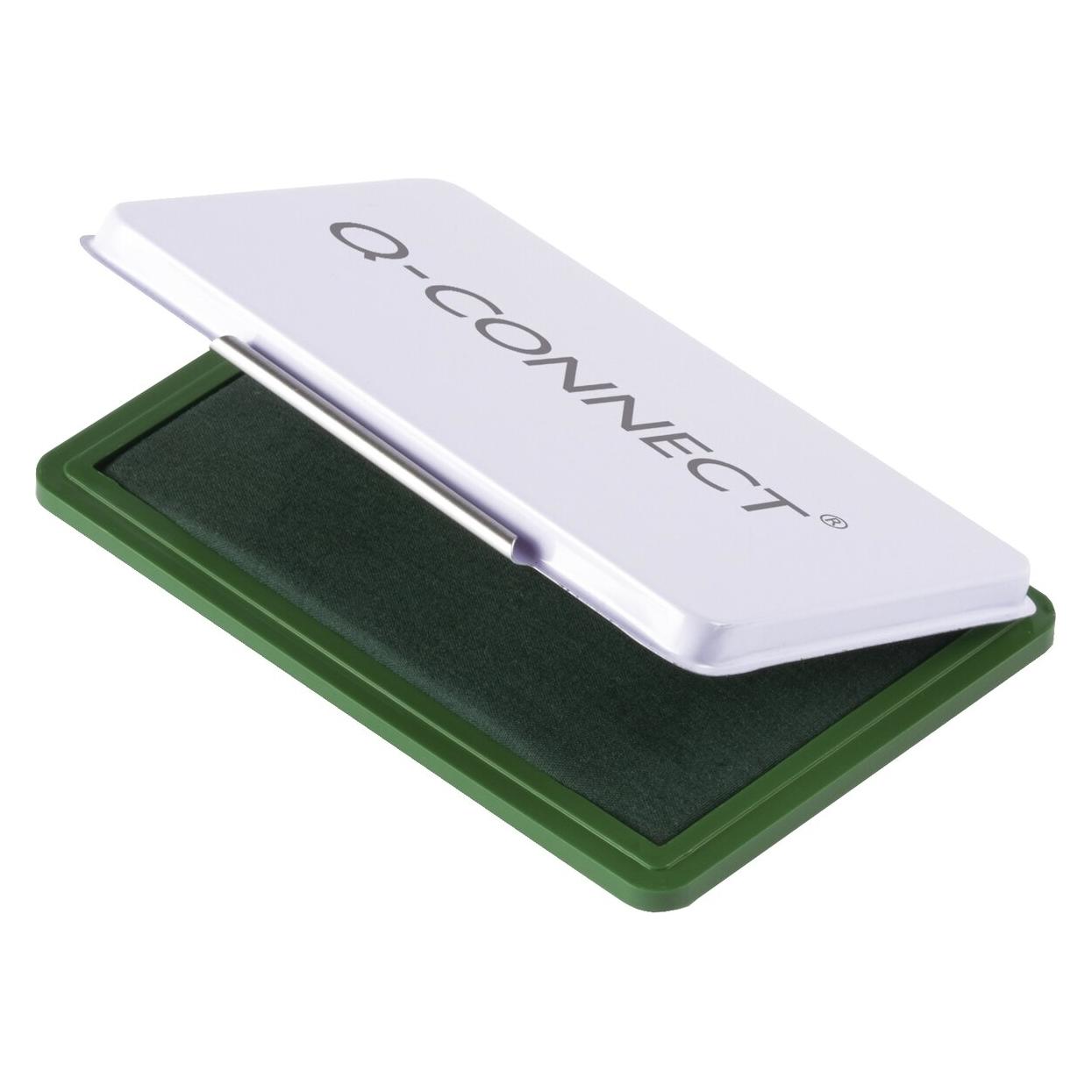 Q-Connect Metall-Stempelkissen Grösse 3 grün (KF16314)