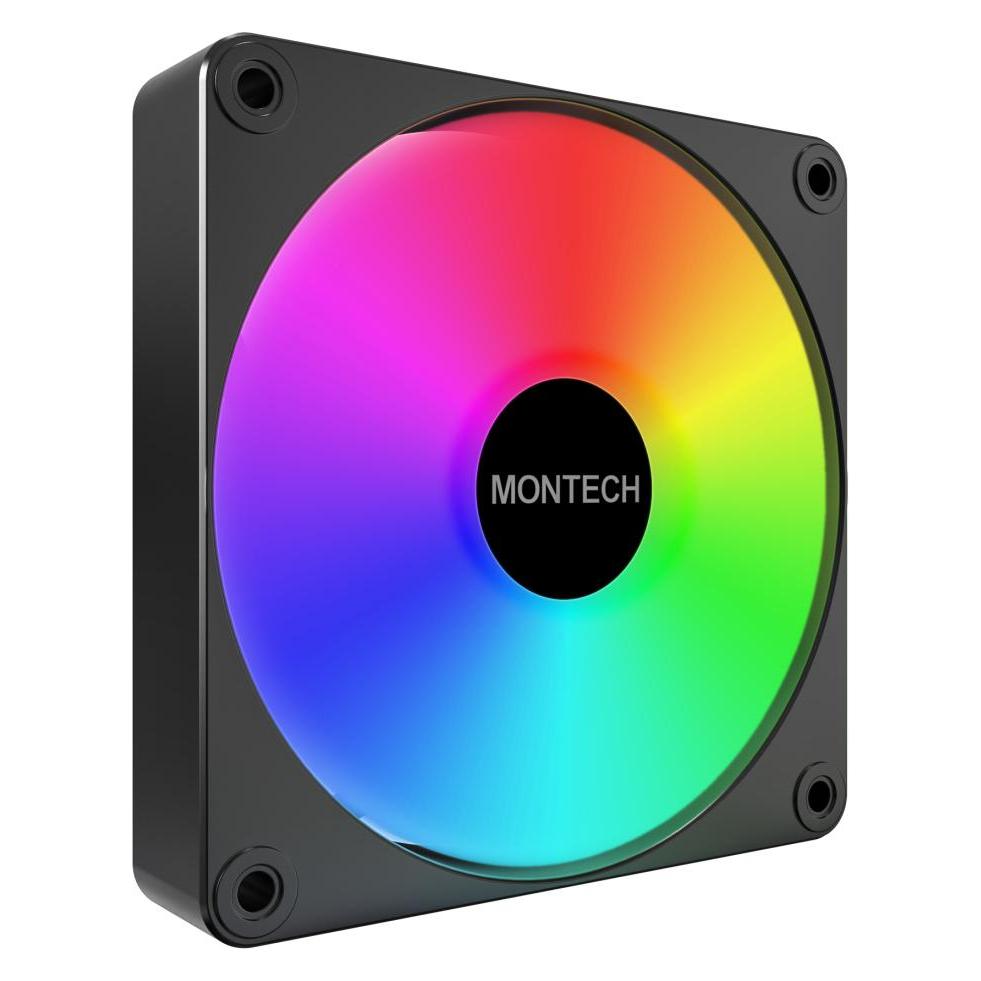 Montech CASE FAN 120MM/GF120 V2 ARGB PWM (B) (120 mm, 1x) (GF120 V2 ARGB PWM (B))