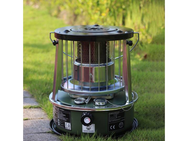 Chauffe-huile de kérosène extérieur poêle à kérosène relevable maison Camping en plein air Barbecue pêche sur glace poêle chauffant au kérosène