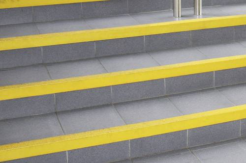 COBA Europe GRP070002N GRP070002N Bodenbelag COBAGRIP Stair Nosing Gelb 2m x 55mm x 5mm Gelb 2m x 55mm x 5mm