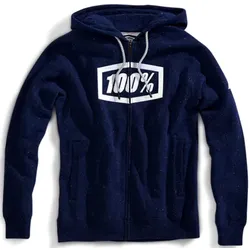 100 Percent Syndicate, Kapuzenjacke - Dunkelblau/Weiß - S