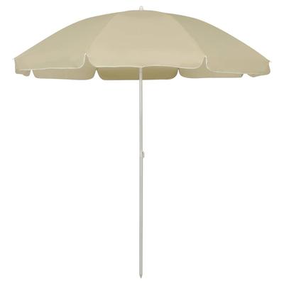 vidaXL Sandgelber Sonnenschirm 240 cm Modell Patio Azimut