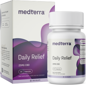 Medterra Daily Relief CBD Isolate Capsules