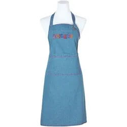 pad Schürze Denim Baumwolle Blau
