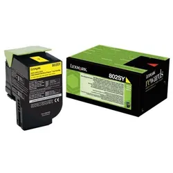 Lexmark 802S (80C2SY0) - toner, yellow (gelb)