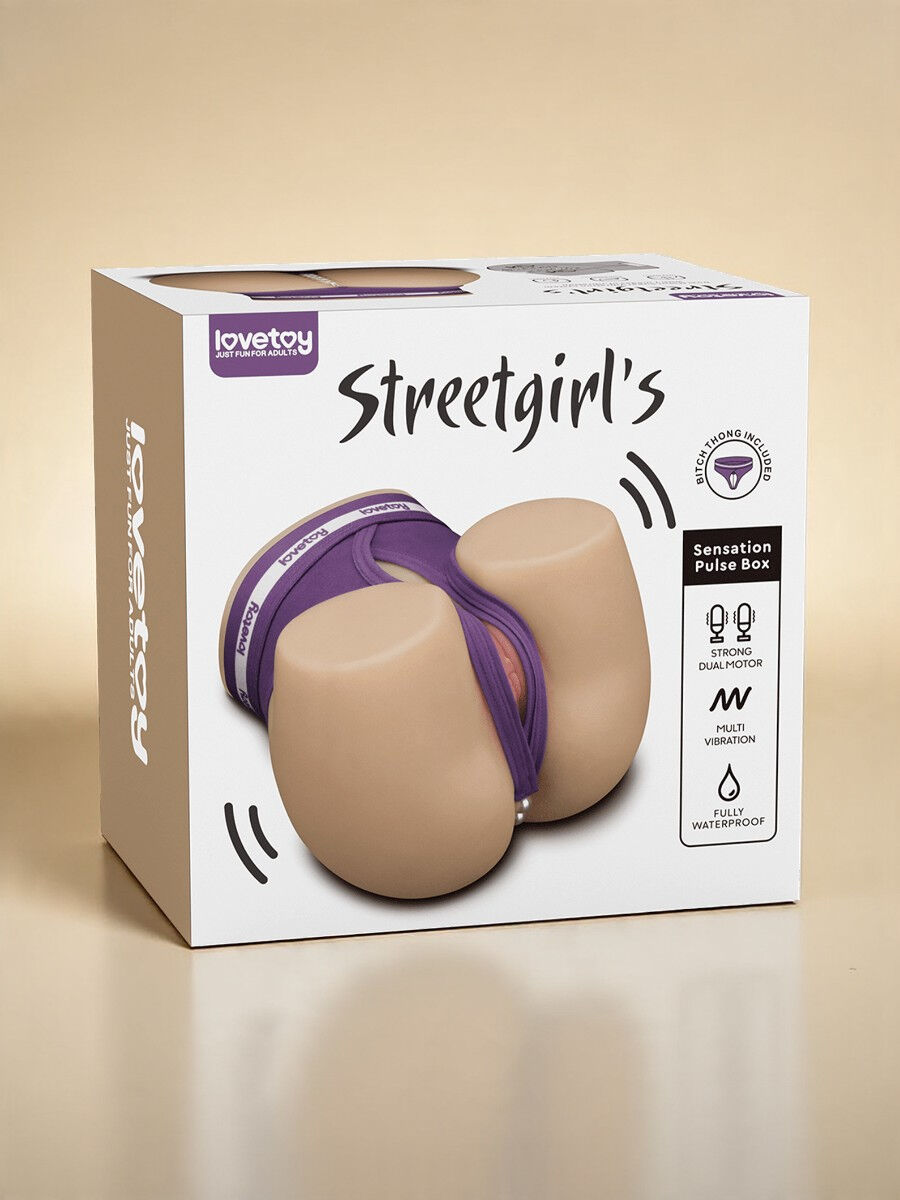 LoveToy Streetgirl's Dual Motor Sensation Pulse - Nude