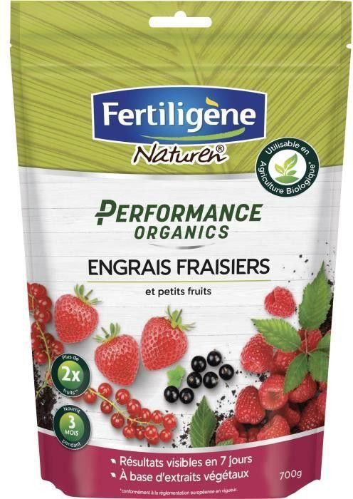 Fertiligène Aardbeien- en bessenmest, verrijkt met guano, 700 gram