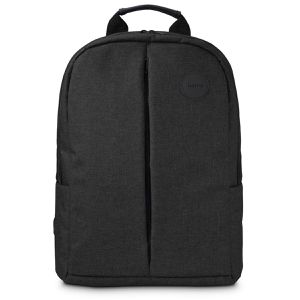 Hama Laptop-Rucksack Genua, 231022, schwarz, Polyester, bis 17,3 Zoll