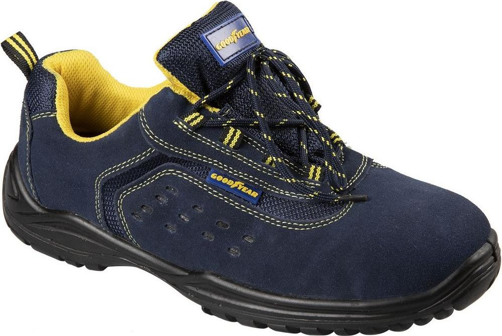 Goodyear veiligheidsschoenen 983339 van leer en textiel met polyurethaan