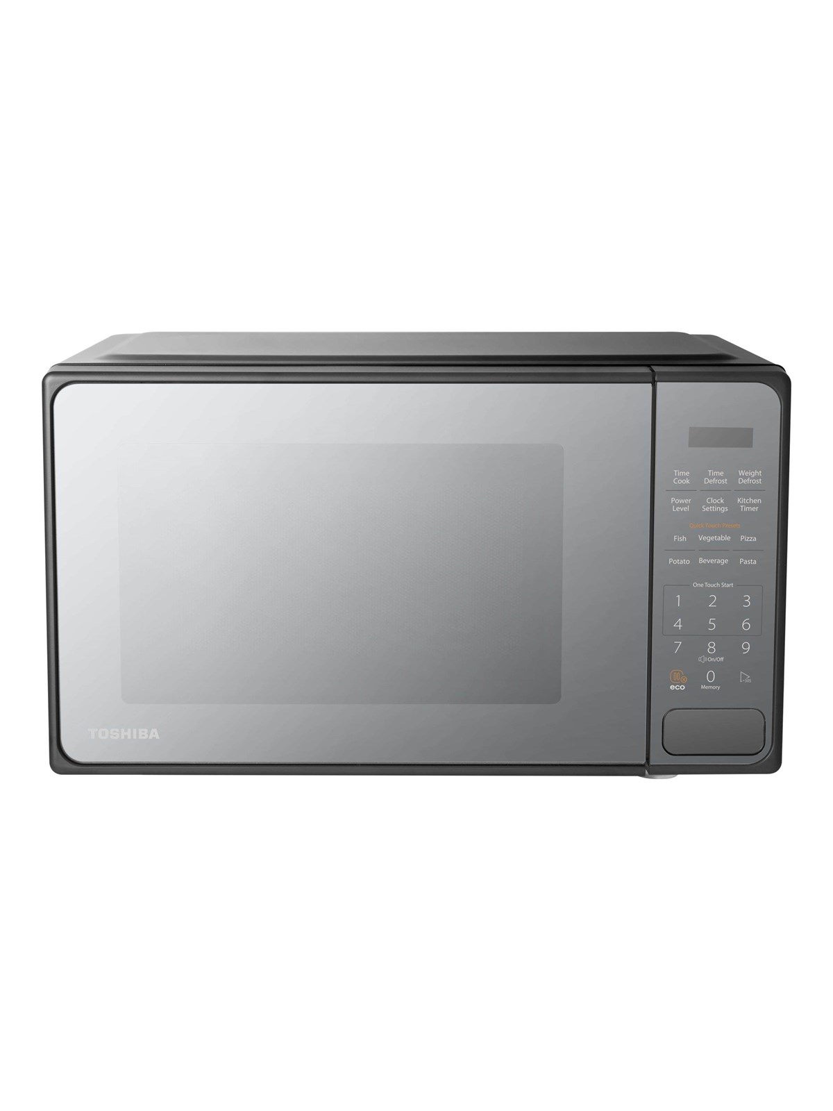 Toshiba MM2-EM20PF(MB) - microwave oven - freestanding - black