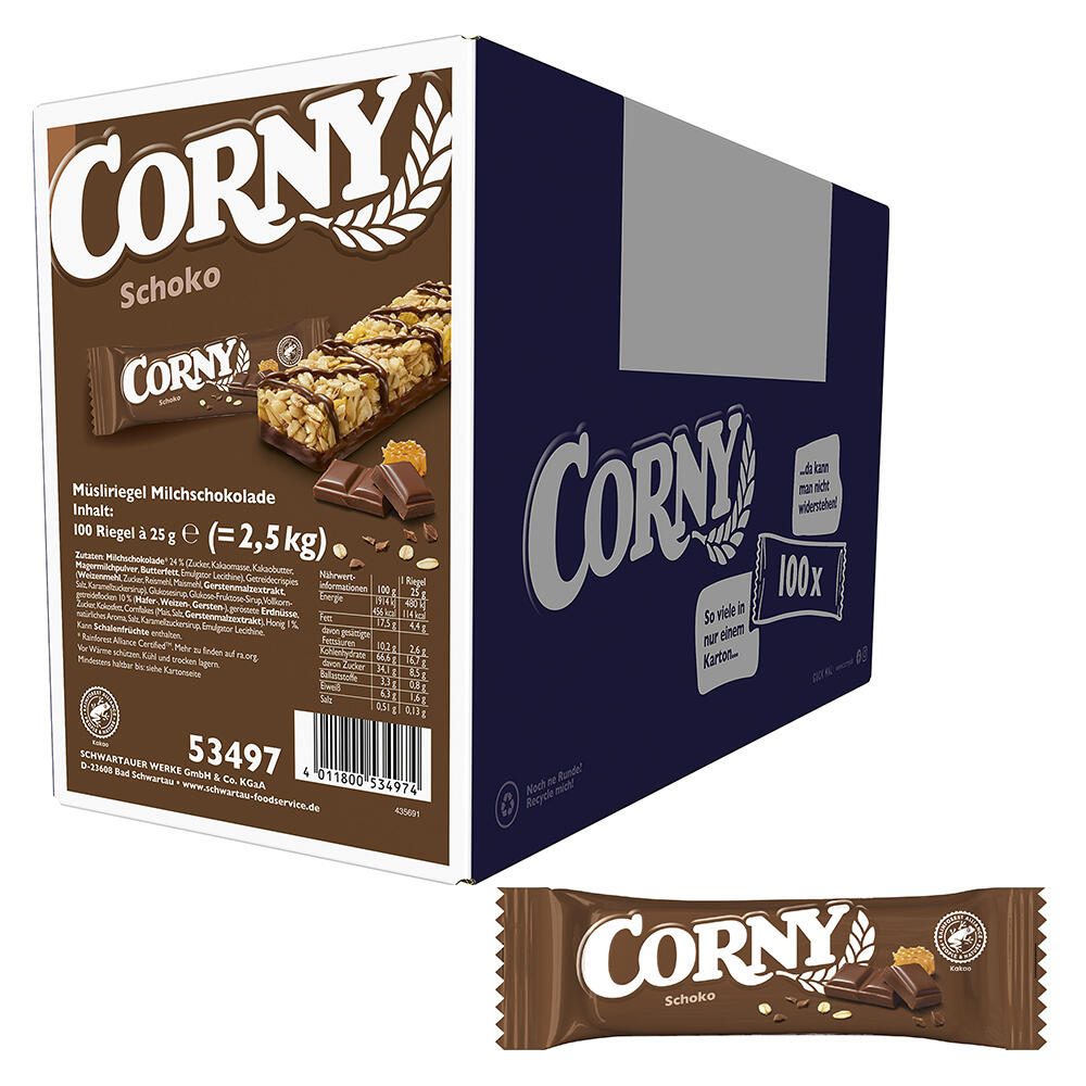 CORNY Müsliriegel Schoko 3007118
