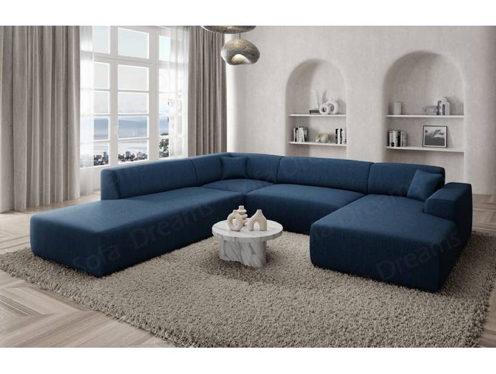Couchlandschaft Mallorca Lounge U-Form in Stoff