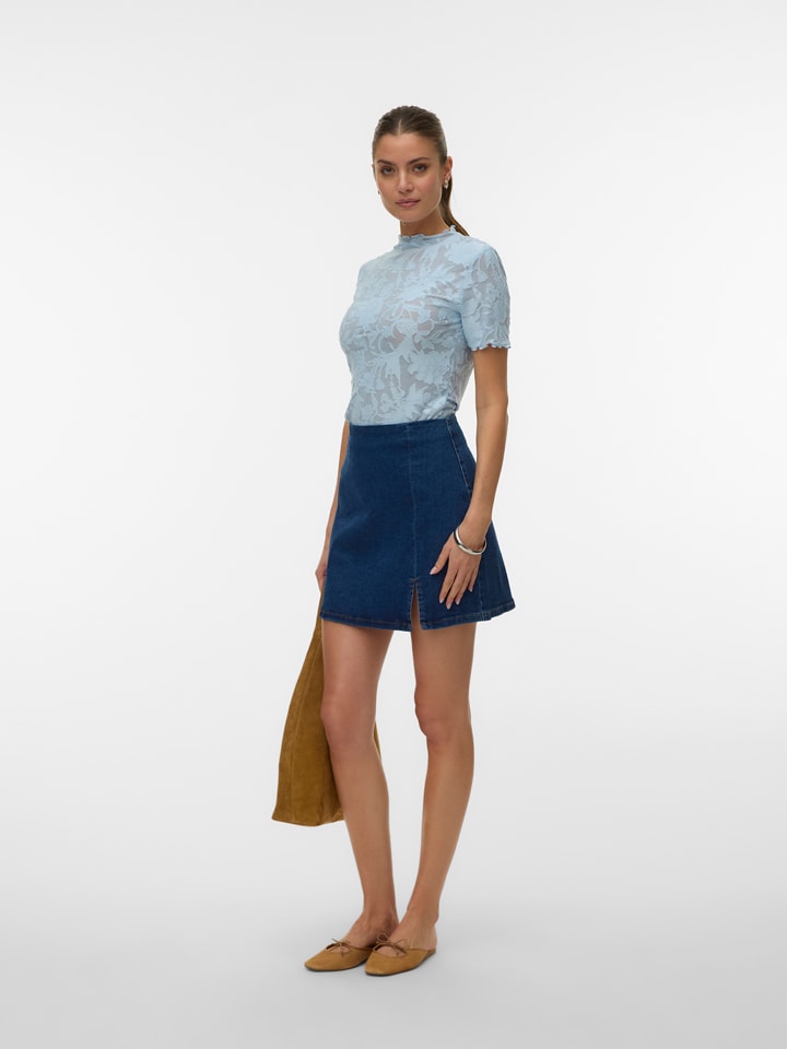 Vero Moda Bluse in Hellblau - M