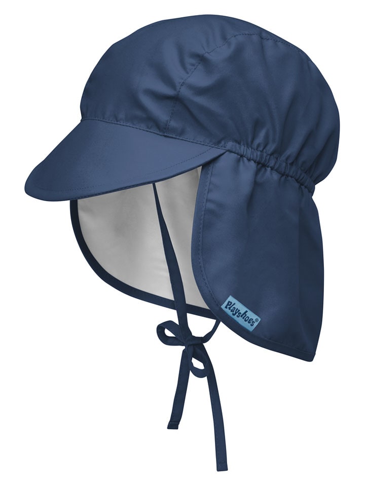 Playshoes Nackenschutzcap in Dunkelblau - 45 cm