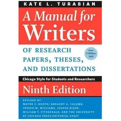 Manual for Writers of Research Papers, Theses, and Dissertations, Belletristik von Kate L. Turabian