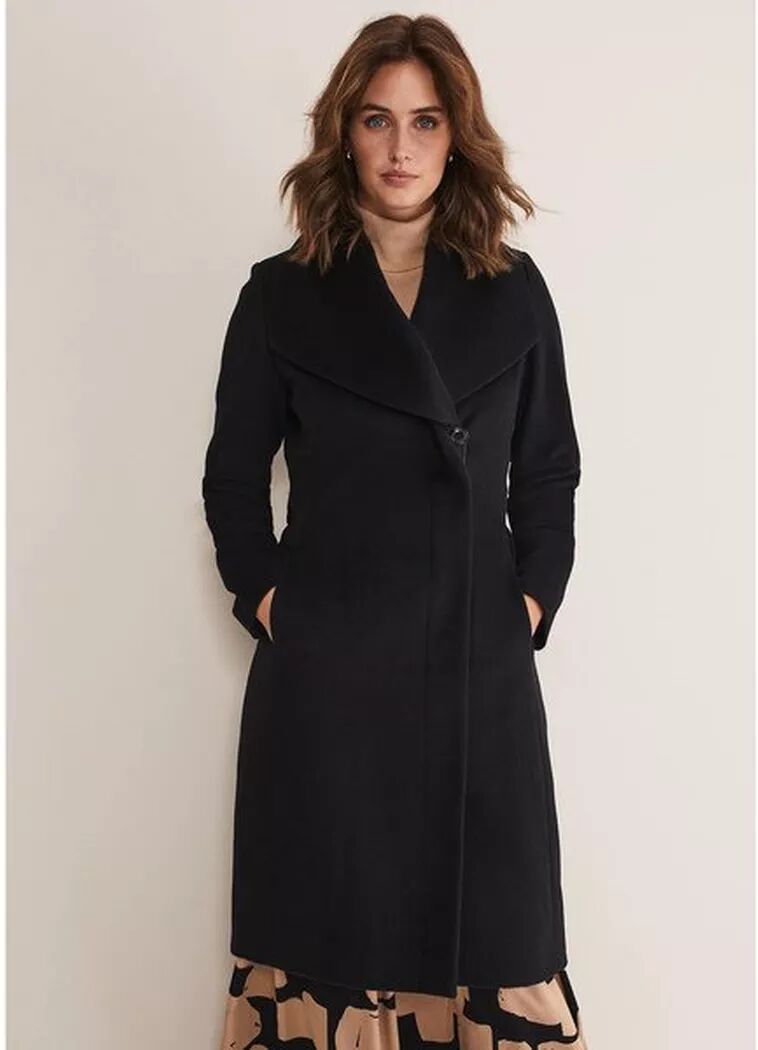 Phase Eight - Mantel, für Damen, Black, Größe 44
