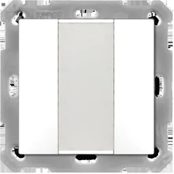 MDT BE-TA5502.G2, Schalter + Taster, Weiss