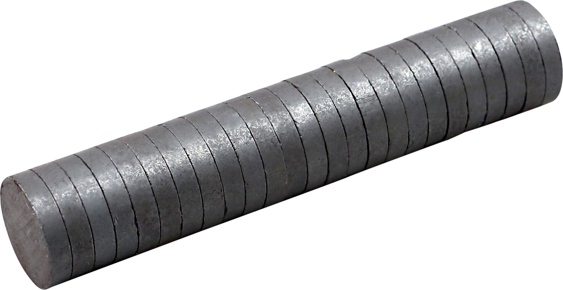 SPRINTIS 100 Unités - Aimants en forme de disque en ferrite, Y35 15 mm   3 mm, anthracite