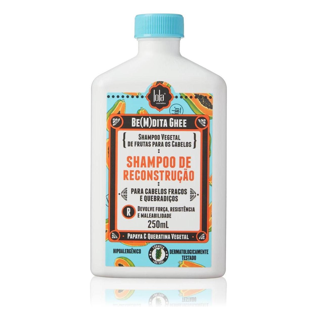 Steinbach Lola Cosmetics Be(M)dita Ghee Papaya und pflanzliches Keratin Rekonstruktionsshampoo 250ml (250 ml) (783164)