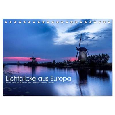 Lichtblicke aus Europa (Tischkalender 2027 DIN A5 quer), CALVENDO Monatskalender