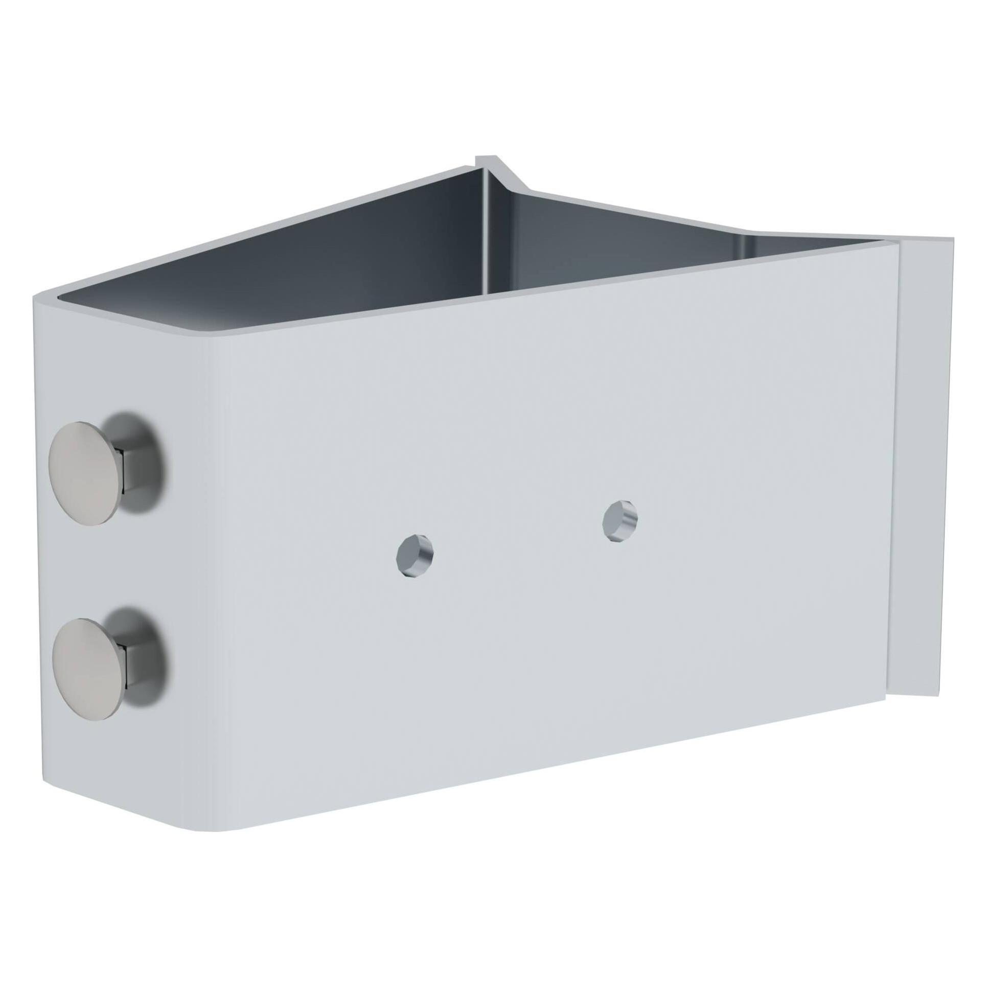 Munk Aluminium-Wandhalter für Rundmasten (077019)