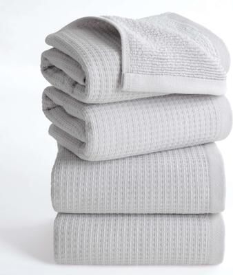 American Soft Linen Luxury Extra Soft 100% Cotton 4 Packed Hand Towels