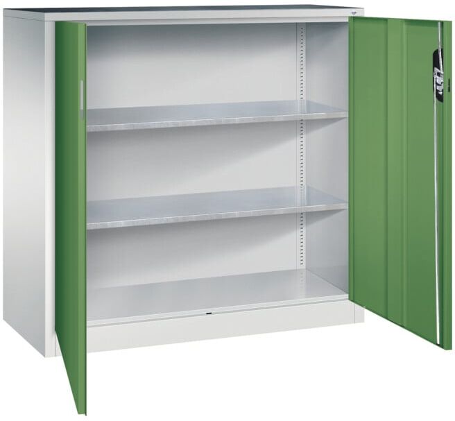 C+P Armoire à outils Acurado, 1200x1200x500mm, 7035/6011 ; C + P Möbelsysteme (8531-000 S10216)