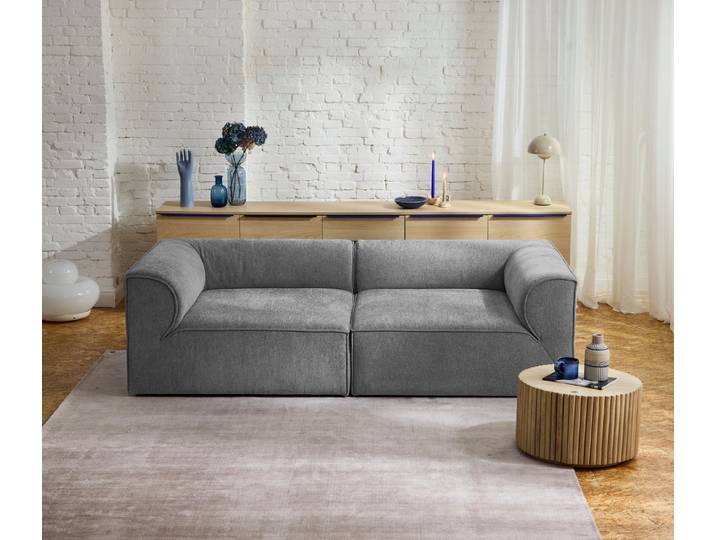 TOM TAILOR HOME Big-Sofa SOFT PUZZLE aus der flexiblen Elementserie, – entspannte Sitztiefe und weicher Sitzkomfort