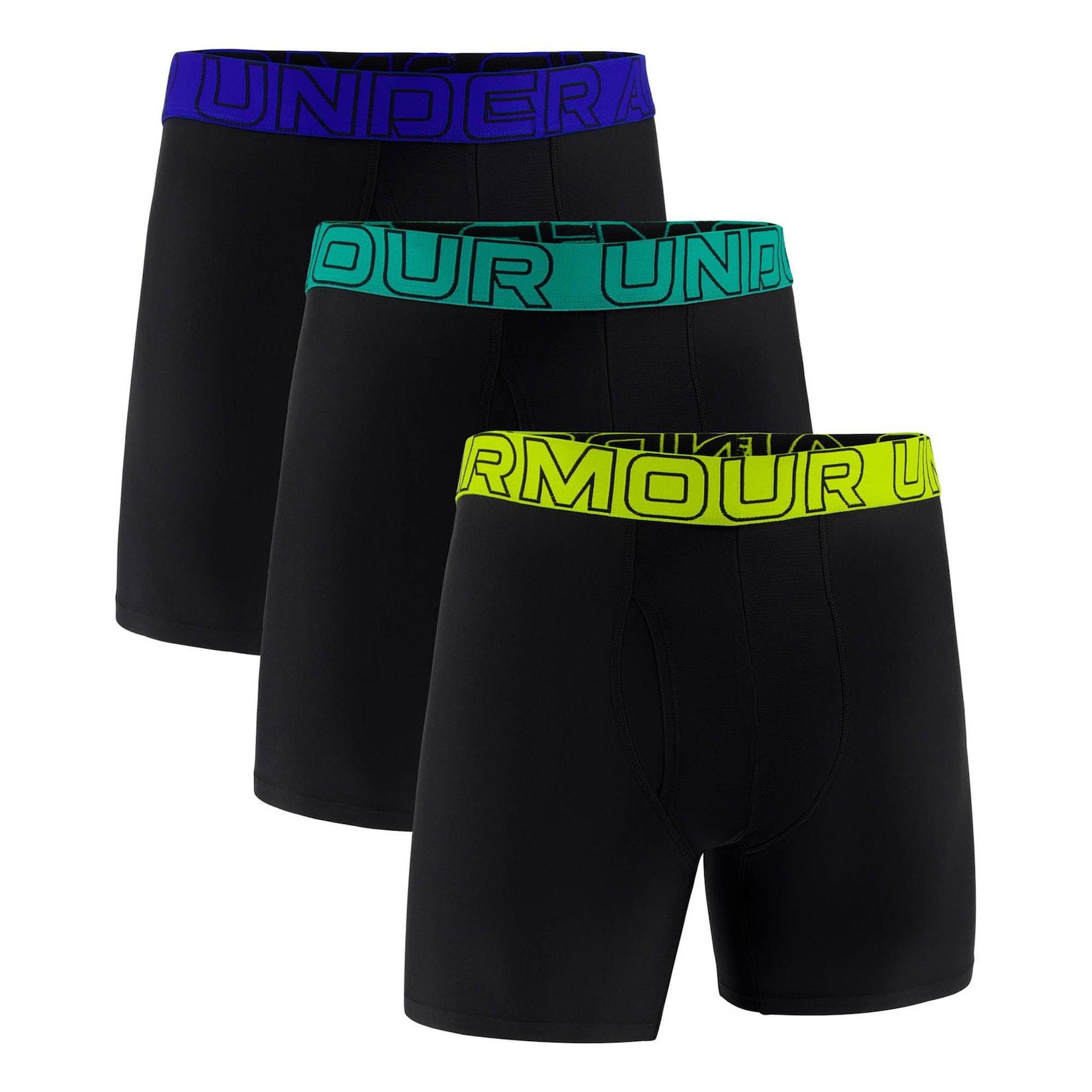 UA PERFORMANCE TECH - SOLID 6 IN 3PK Herren Boxershort