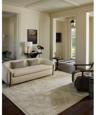 Alexander Home Leora Contemporary Area Rug