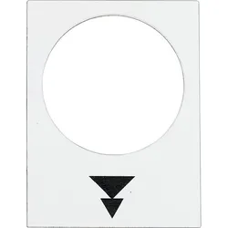 Schneider Electric Symbolschild ws ZB2BY4953
