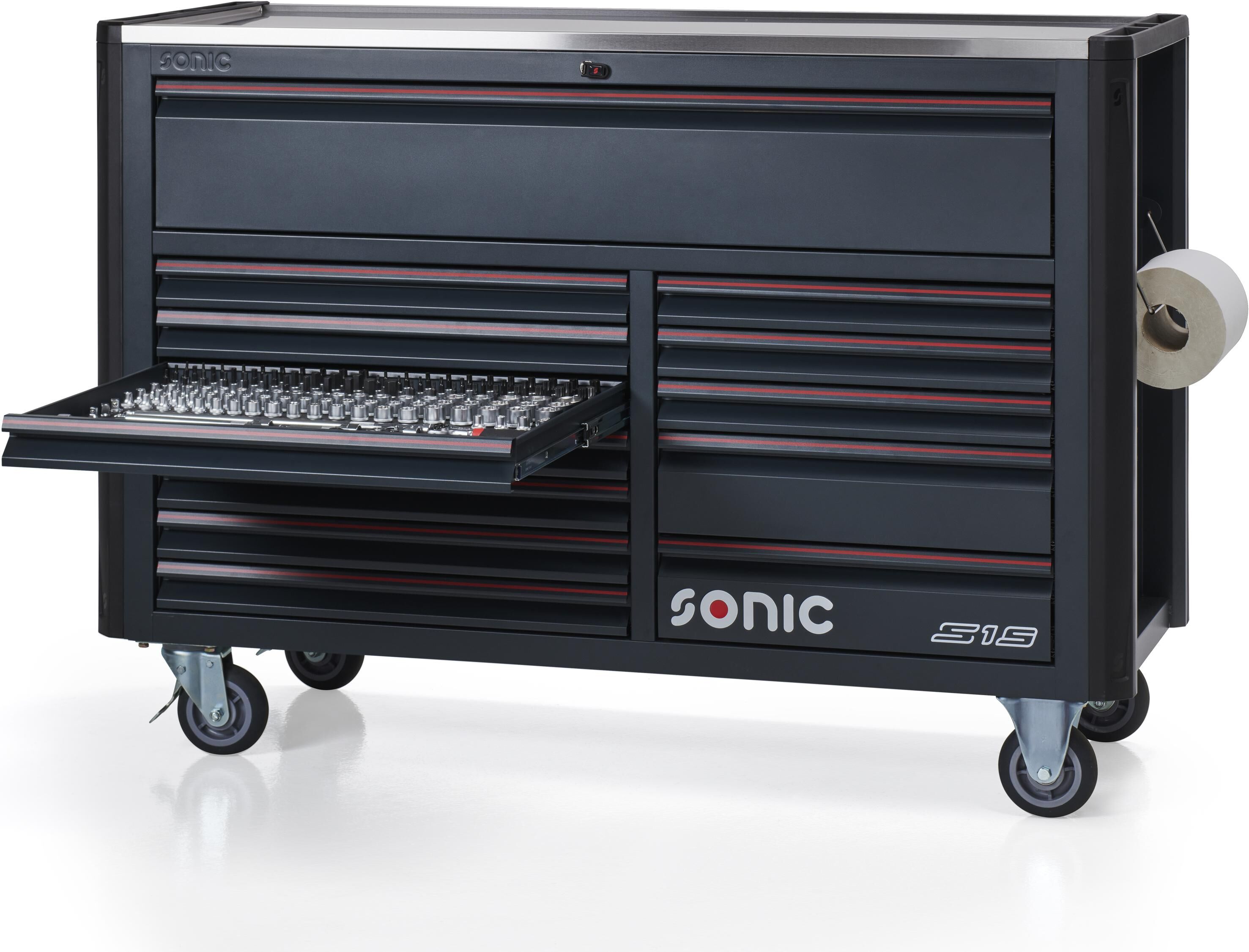 Sonic Equipment Werkzeugwagen Next S15 Werkstattwagen 1045-Tlg. 714582