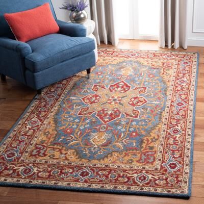 SAFAVIEH Handmade Antiquity Edina Traditional Wool Rug