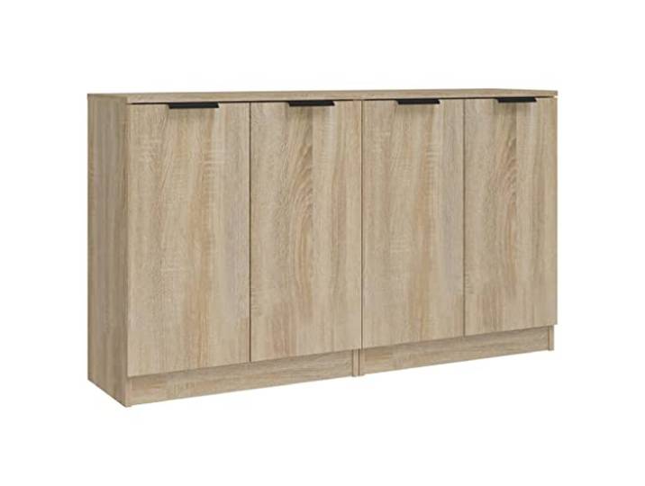 vidaXL Sideboards 2 STK. Sonoma Eiche 60x30x70 cm Holzwerkstoff