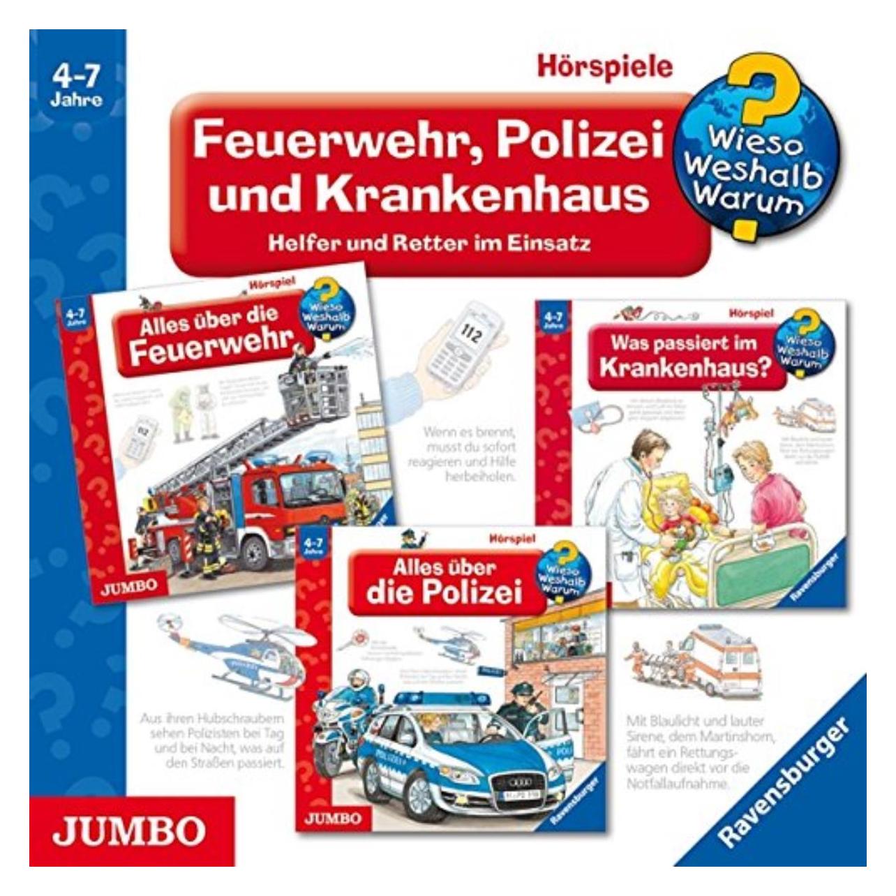 Jumbo Feuerwehr,Polizei Und Kra (6807004)