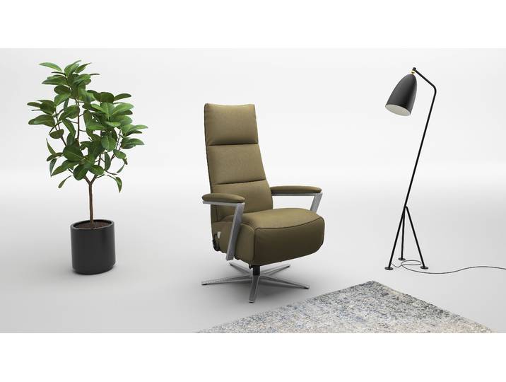sit&more Vario Comfort, inkl. Kopfteilverstellung & 360 Drehfunktion mit Gasdruck, Höhe der Armlehnen 64cm