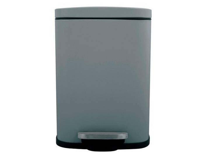 Spirella Treteimer, Dunkelgrau, Kunststoff, 12 l, 19.3x37.9x28 cm, Haushalt & Reinigung, Reinigung, Mülleimer & Abfallsammler