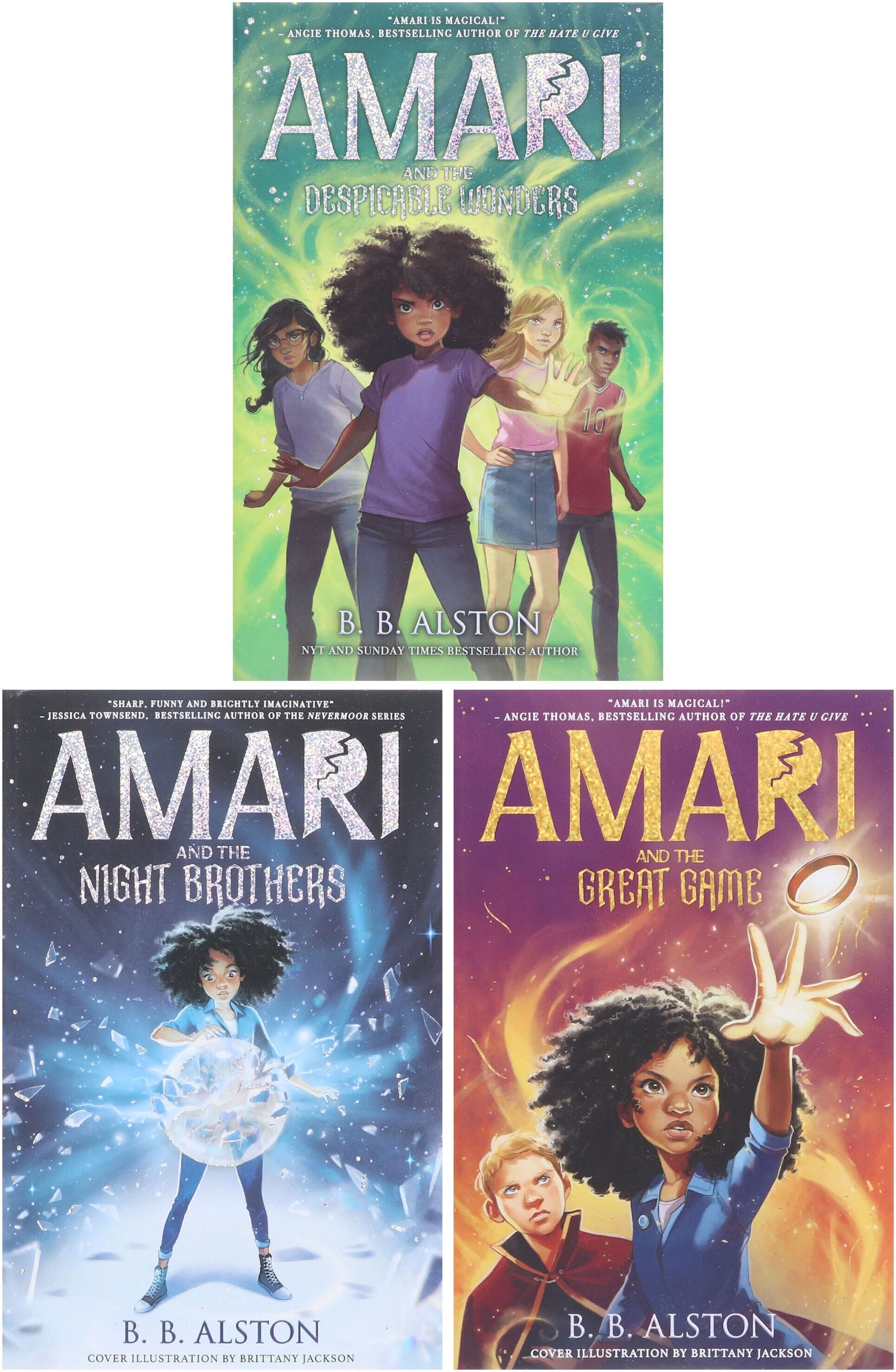 Amari and the Night Brothers Series by B. B. Alston 3 Books Collection Set - Ages 8+ - Paperback HarperCollins Publishers