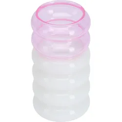 Bubble Vase oder Kerzenständer rosa 2in1