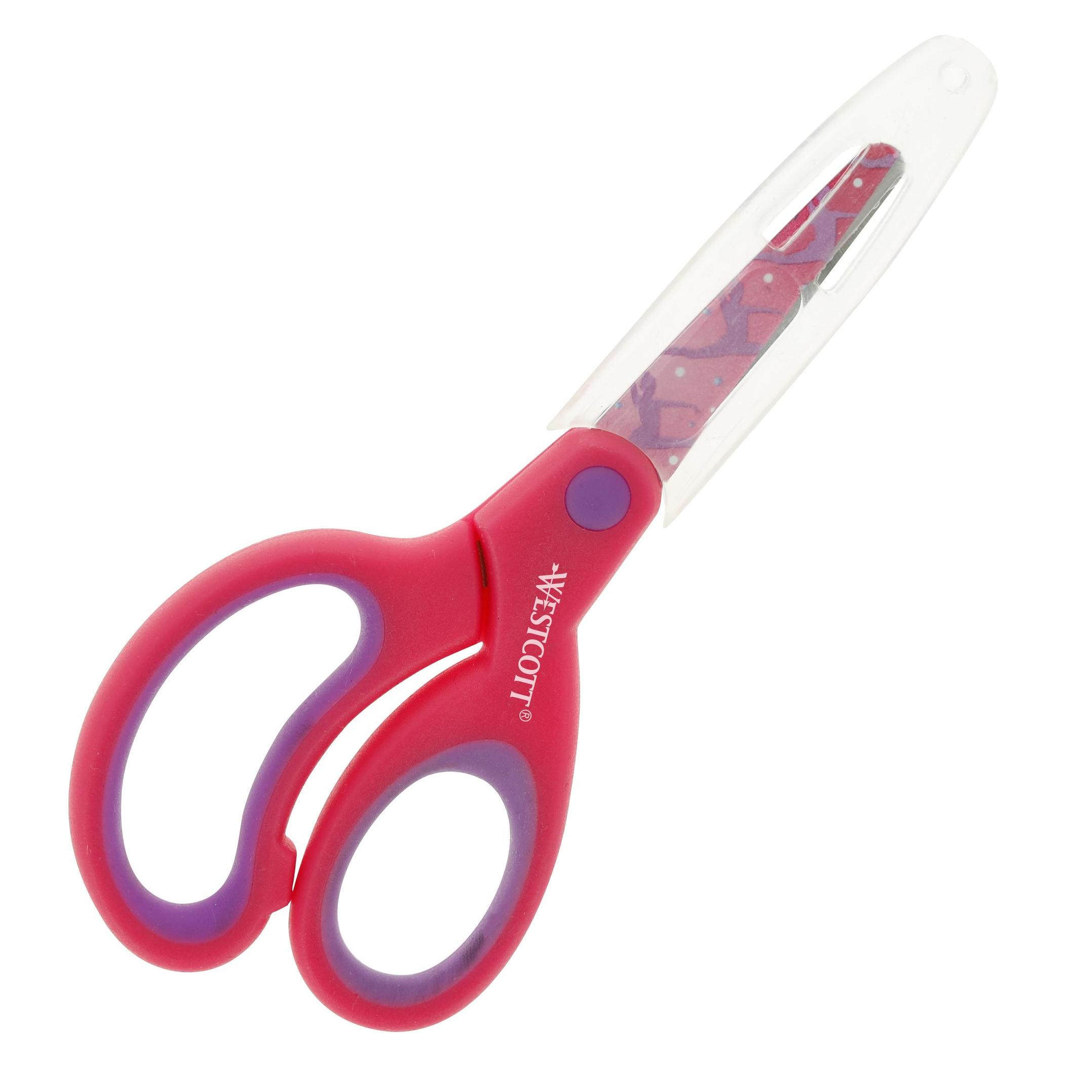 Westcott Kinderschere Sporty Softgrip pink 13,0 cm (13 cm) (E-21560 00)