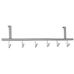 Alco Türgarderobe 2839 17x6,8x60cm Metall silber
