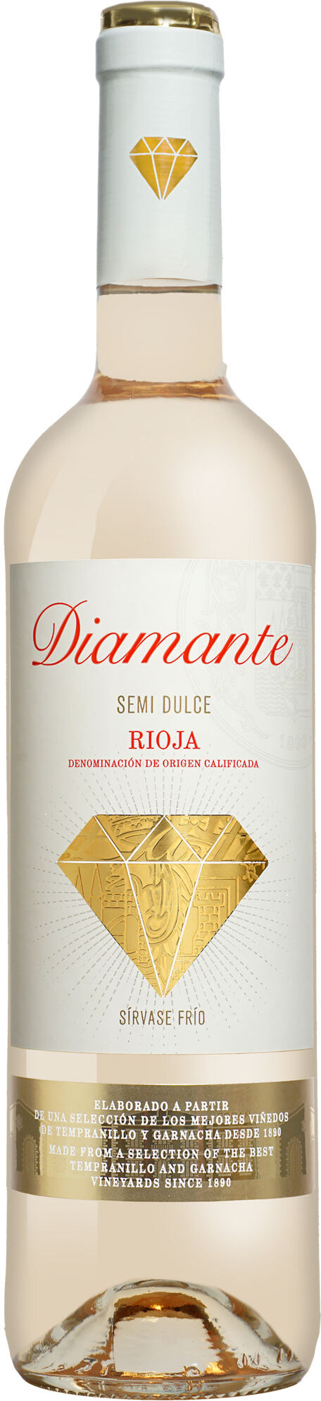 Franco Españolas Diamante Semi-Dulce Rosado 2025 12.5% Vol. Roséwein Lieblich aus Spanien