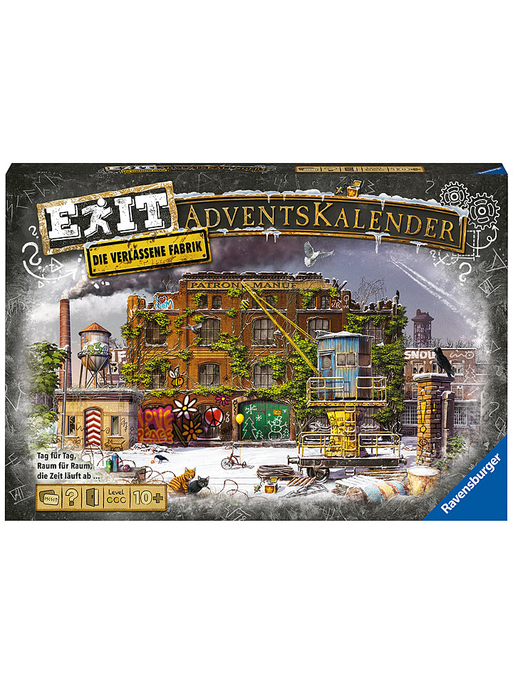 Ravensburger Adventskalender "Exit 2022 Fabrik" - ab 10 Jahren - onesize